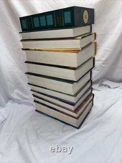HARRY POTTER Lot complet de 10 (1-7 + 3 livres) Ensemble Série Relié 1ère Édition