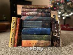 HARRY POTTER Lot complet de 14 livres reliés Contes de Beedle, Fantastic et plus