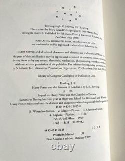 HARRY POTTER par J. K. ROWLING COFFRET COMPLET DES LIVRES 1-4 AVEC COFFRET PRÈS DE LA NEUF