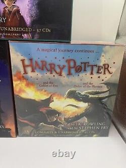 Harry Potter 1-7 Collection Complète de CD Audio Livres Audio Stephen Fry