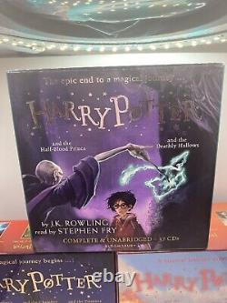 Harry Potter 1-7 Collection Complète de CD Audio Livres Audio Stephen Fry