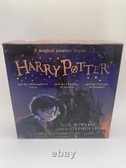 Harry Potter 1-7 Collection Complète de CD Audio Livres Audio Stephen Fry