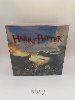 Harry Potter 1-7 Collection Complète de CD Audio Livres Audio Stephen Fry