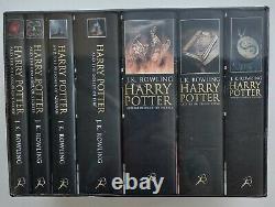 Harry Potter 1-7 Complet Hard Cover Adult Uk Book Set Bloomsbury New Sealed