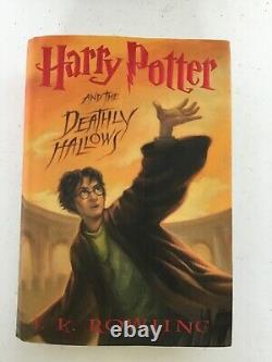 Harry Potter 1-7 Complete Series Par Jk Rowling Hardcover Set +bonus Cursed Child