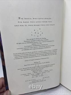 Harry Potter 1-7 Ensemble de livres reliés complets JK Rowling #1, 3-7 1ères éditions américaines