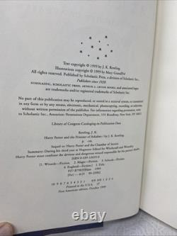 Harry Potter 1-7 Ensemble de livres reliés complets JK Rowling #1, 3-7 1ères éditions américaines