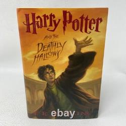 Harry Potter 1-7 Ensemble de livres reliés complets JK Rowling #1, 3-7 1ères éditions américaines