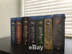 Harry Potter 1-7 Ultimate Edition Complete Set Blu-ray Très Rare