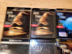 Harry Potter 1-8 4k Ultra Hd Blu-ray Oop Slipcover Complete Collection Set New	
  <br/> 
Translation: Harry Potter 1-8 4k Ultra Hd Blu-ray Oop Slipcover Complete Collection Set New