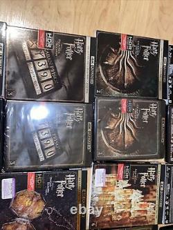 Harry Potter 1-8 4k Ultra Hd Blu-ray Oop Slipcover Complete Collection Set New<br/> 
Translation: Harry Potter 1-8 4k Ultra Hd Blu-ray Oop Slipcover Complete Collection Set New