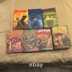 Harry Potter 1997-2007 édition américaine originale complète en 7 livres, premières impressions