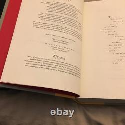 Harry Potter 1997-2007 édition américaine originale complète en 7 livres, premières impressions