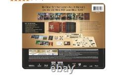 Harry Potter 4K Ultra HD Blu-Ray Steelbook Coffret complet des 8 films en prévente