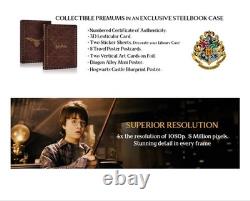 Harry Potter 4K Ultra HD Blu-Ray Steelbook Coffret complet des 8 films en prévente