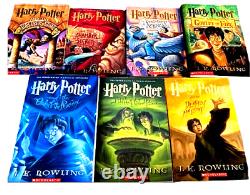 Harry Potter 7 Volumes Ensemble de livres de poche pour enfants L'ensemble complet de la collection de Harry Potter.