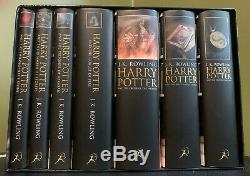 Harry Potter Adult Livre À Couverture Rigide Complet Boxed Set Jk Rowling 2007 Epuise