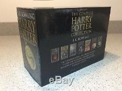 Harry Potter Adult Livre À Couverture Rigide Complet Boxed Set Jk Rowling 2007 Epuise