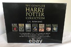 Harry Potter Adulte Hardcover Terminé Boxset 2007, Disque Dur, Comme Neuf État