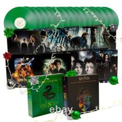 Harry Potter – Bande originale complète – Coffret de 16 vinyles LP verts Serpentard