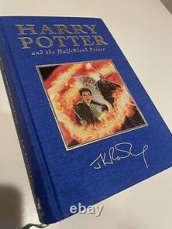 Harry Potter Bloomsbury Deluxe Gold Signature Edition Ensemble Complet De Dos Dur