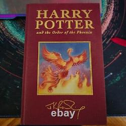 Harry Potter Bloomsbury Deluxe Intégrale (1-7) Set