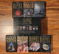 Harry Potter Bloomsbury Édition Complète en Couverture Rigide pour Adultes, Coffret de l'Édition UK Épuisée