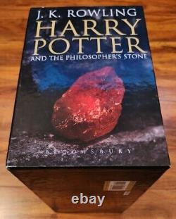 Harry Potter Bloomsbury Édition Complète en Couverture Rigide pour Adultes, Coffret de l'Édition UK Épuisée