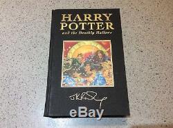 Harry Potter Bloomsbury Ensemble De Livres Relié À Reliure Deluxe Gold Gold Signature