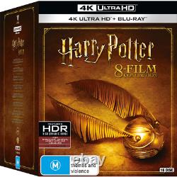 Harry Potter Blu-ray + 4k Uhd 8 Film Collection Complète