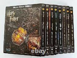 Harry Potter Blu-ray BD 14 Disques Série Complète TV Anglaise Toutes Régions