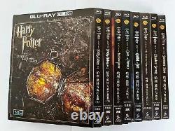 Harry Potter Blu-ray BD Coffret Complet de la Série Télévisée en Anglais Toutes Régions avec 14 Disques