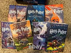 Harry Potter Boîte À Papier Boîte Série Complète Livres J. K. Rowling Livre 1-7 Boîte