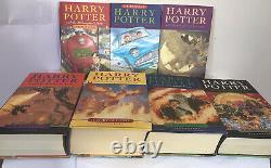 Harry Potter Book Set Bloomsbury All Hardback Uk First Edition Complete 1-7 Vgc