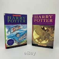 Harry Potter Book Set Bloomsbury Cartonnés Uk Complete First Edition 1-7 J. K. R