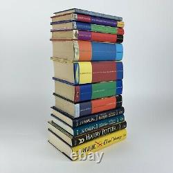 Harry Potter Book Set Bloomsbury Cartonnés Uk Complete Works Première Édition Vgc