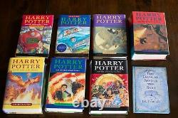 Harry Potter Books Complete Set Hardcover Bloomsbury/raincoast Jk Rowling Avec Dj