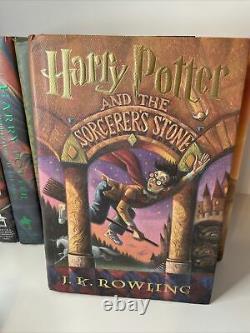 Harry Potter By J. K. Rowling Série Complète De Livres 1ère Édition