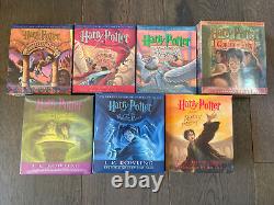 Harry Potter CD Livres Audio 1 7 Collection Complète Jim Dale Seeled Comme Nouveau