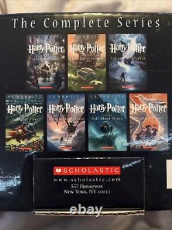 Harry Potter Carnet De Fond En Carton Série Complète Livres J. K. Rowling Livre 1-7
