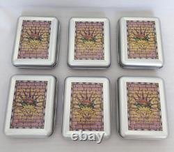 Harry Potter Chocogrenouille – Lot complet de 6 boîtes métalliques lenticulaires – 2002 – Japon – Rare