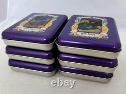 Harry Potter Chocogrenouille – Lot complet de 6 boîtes métalliques lenticulaires – 2002 – Japon – Rare