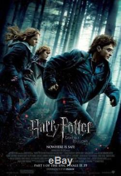 Harry Potter Coffret Blu-ray 4k Uhd Collection Complète De 8 Films, Sans Région