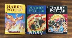 Harry Potter Coffret Complet 1-7 par JK Rowling (Raincoast/Bloomsbury Relié)