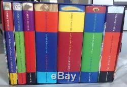 Harry Potter Coffret Complet 1ère Edition Coffret Livre Coffret Coffret Etui Bloomsbury
