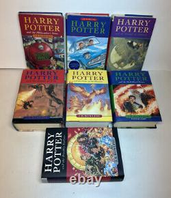 Harry Potter Coffret Complet de Livres Lot Relié 1-7 Raincoast Bloomsbury