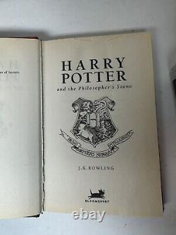 Harry Potter Coffret Complet de Livres Lot Relié 1-7 Raincoast Bloomsbury