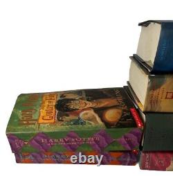 Harry Potter Coffret Complet de Livres Reliés Total 6 Édition Américaine J. K. Rowling