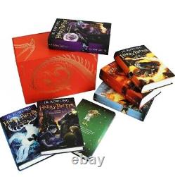 Harry Potter Coffret La Collection Complète Relié Anglais Neuf Sous Cellophane