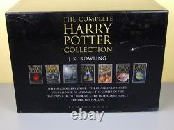 Harry Potter Coffret Relié Édition Adulte Bloomsbury 1-7 Collection Complète
